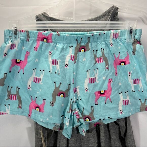 Lama Womens Matching Sleep Set Pajamas PJ Tank & Shorts Small NWT - Picture 3 of 3